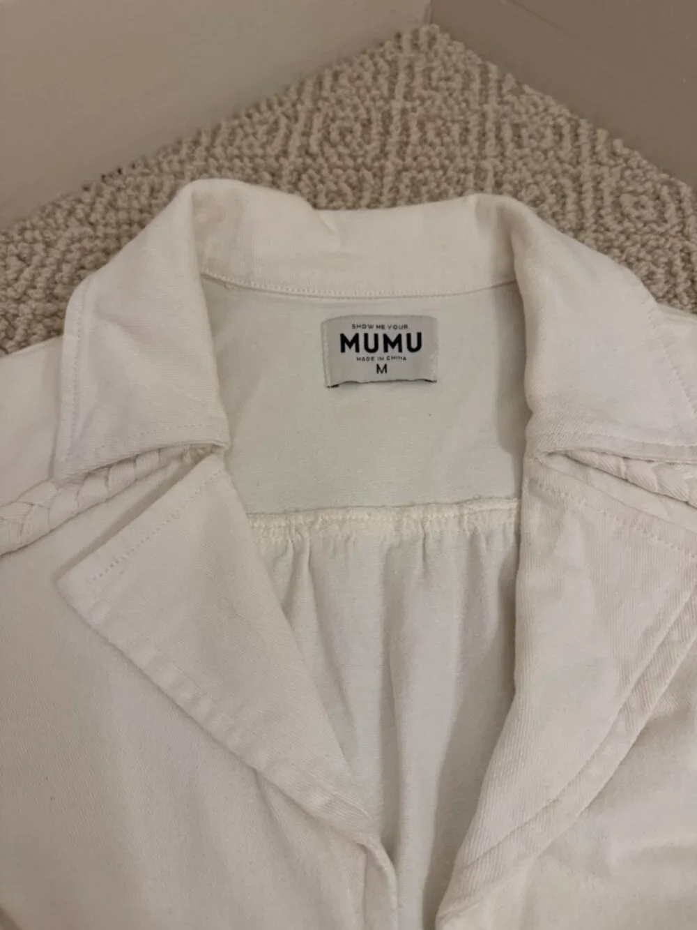 Show me your mumu white romper - Picture 2 of 3